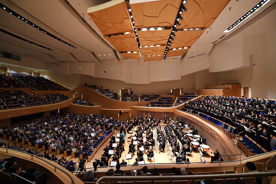 Orquestra Filarmônica de Minas Gerais na Sala Minas Gerais [Divulgação / Eugênio Savio]