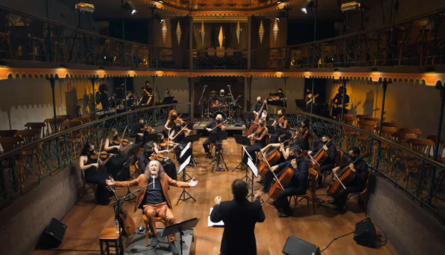 Orquestra Ouro Preto na Casa da Ópera (reprodução YouTube)