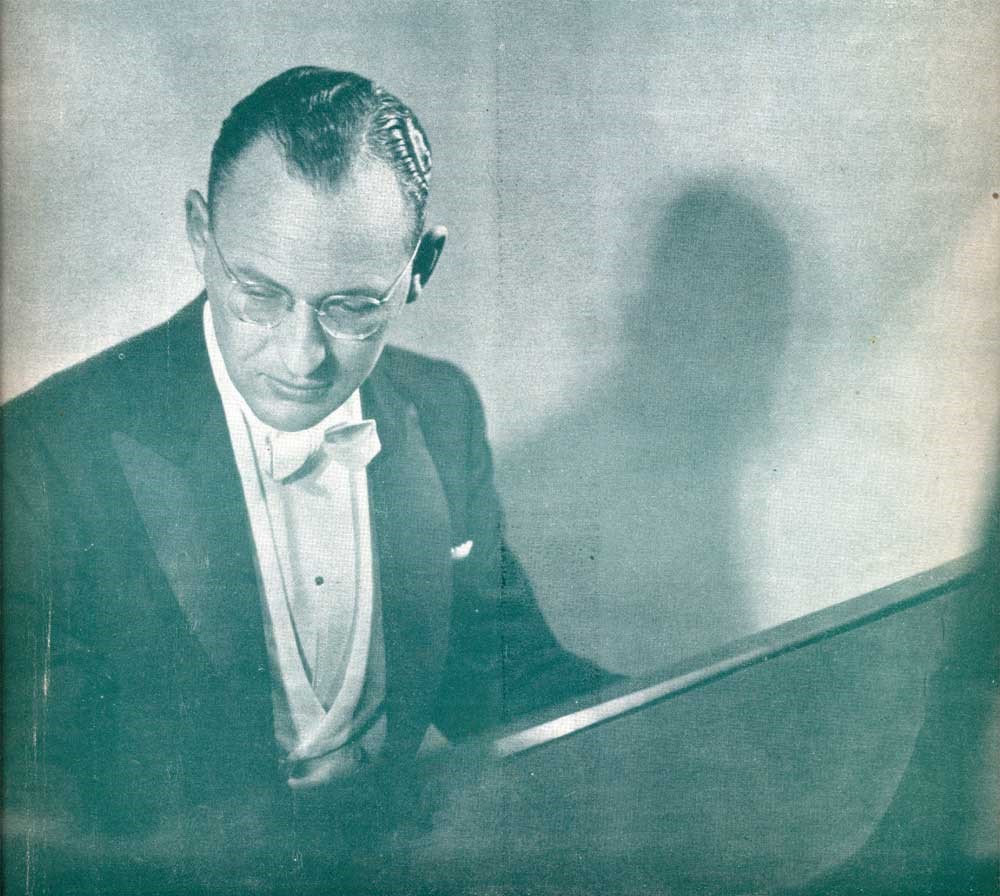 O pianista Fritz Jank [Reprodução]