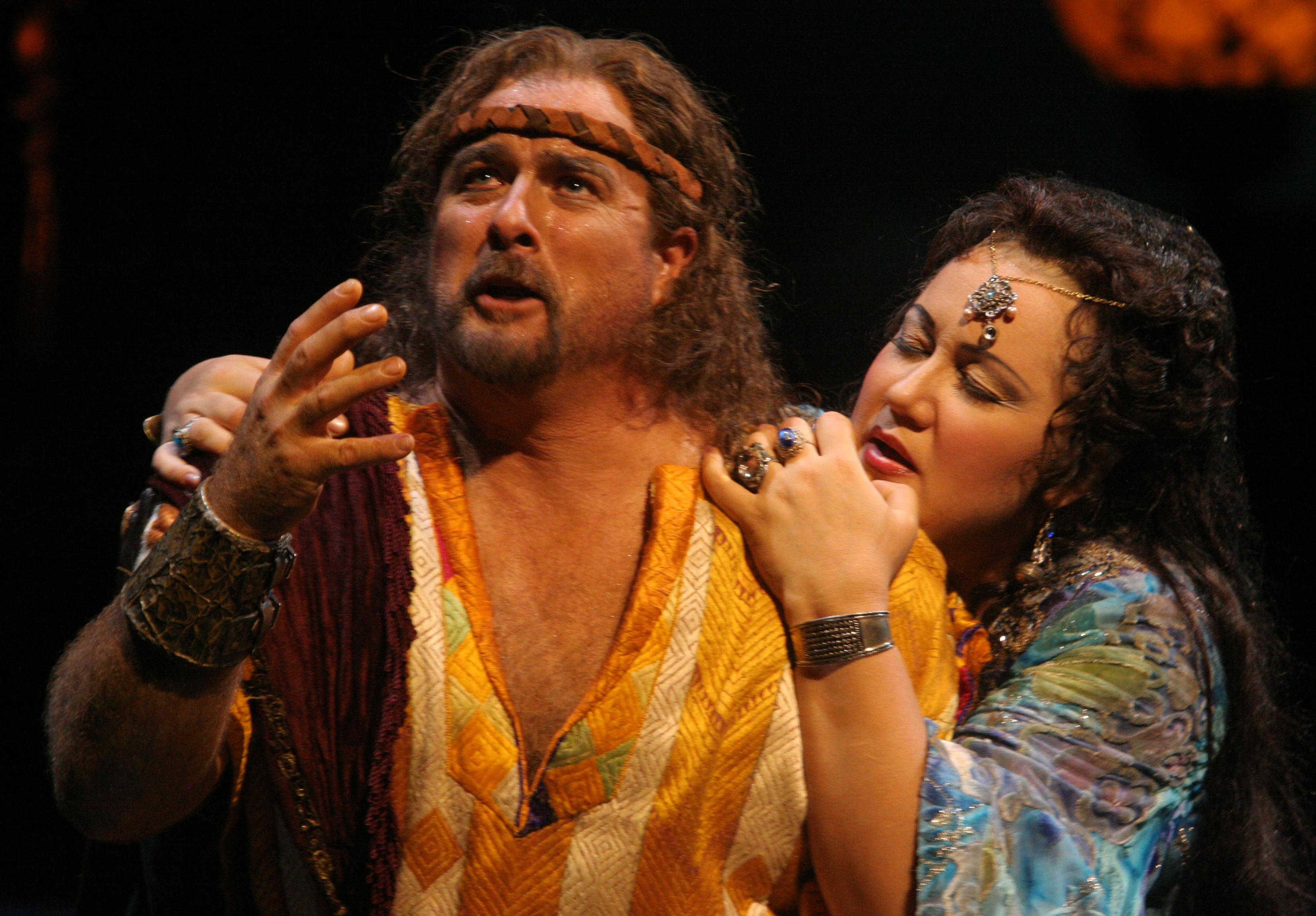 Cena de 'Sansão e Dalila', em produção da Ópera de São Francisco [Divulgação]