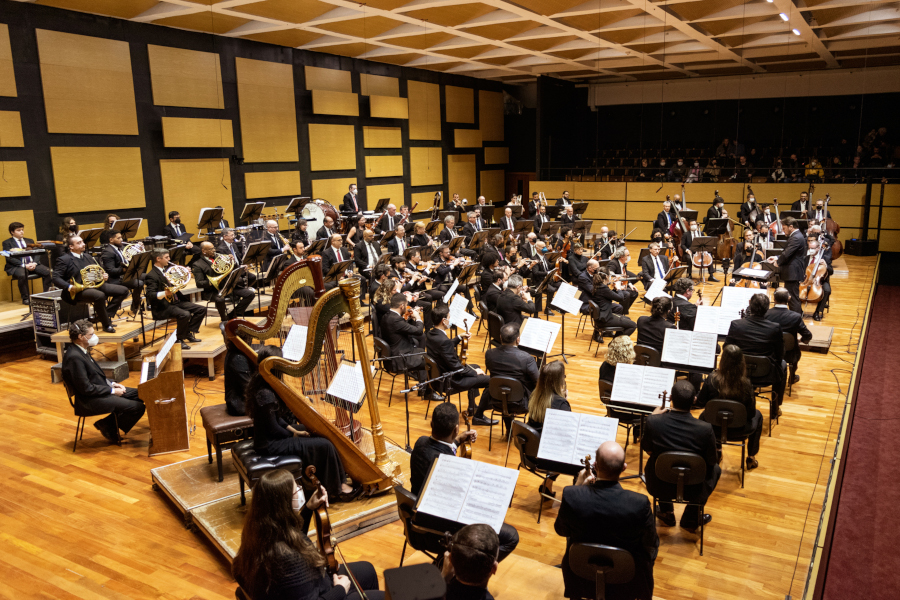 Orquestra Sinfônica de Porto Alegre em concerto na Casa da Ospa [Divulgação/Vitória Proença]