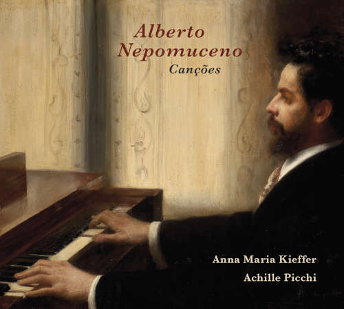 Capa do CD "Alberto Nepomuceno: Canções"