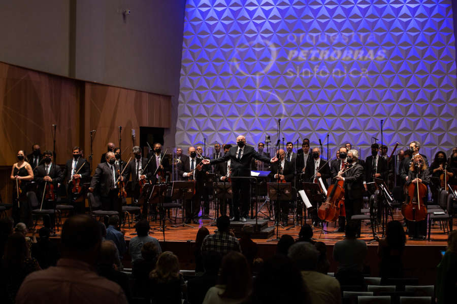 Orquestra Petrobras Sinfônica na Sala Cecília Meireles [Divulgação/Vitor Jorge]