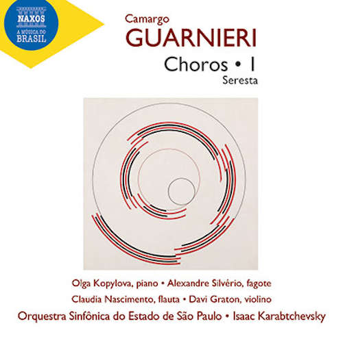 Capa do CD dedicado aos Choros de Camargo Guarnieri