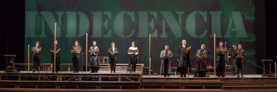 Cena de 'Theodora', no Teatro Colón de Buenos Aires [Divulgação/Teatro Colón]