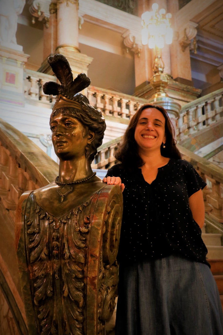 Clara Paulino, nova presidente da Fundação Theatro Municipal do Rio de Janeiro [Gui Maia/SECEC-RJ/Divulgação]