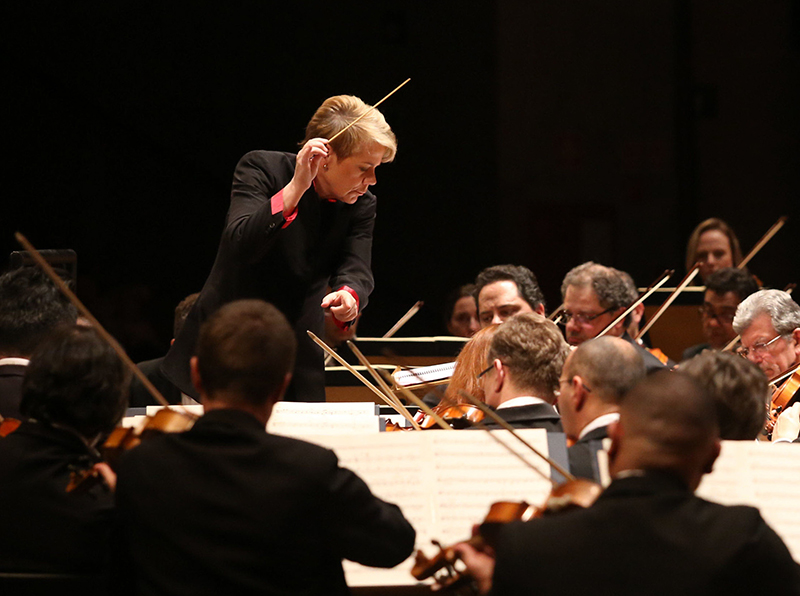 Marin Alsop com a Osesp [Divulgação]