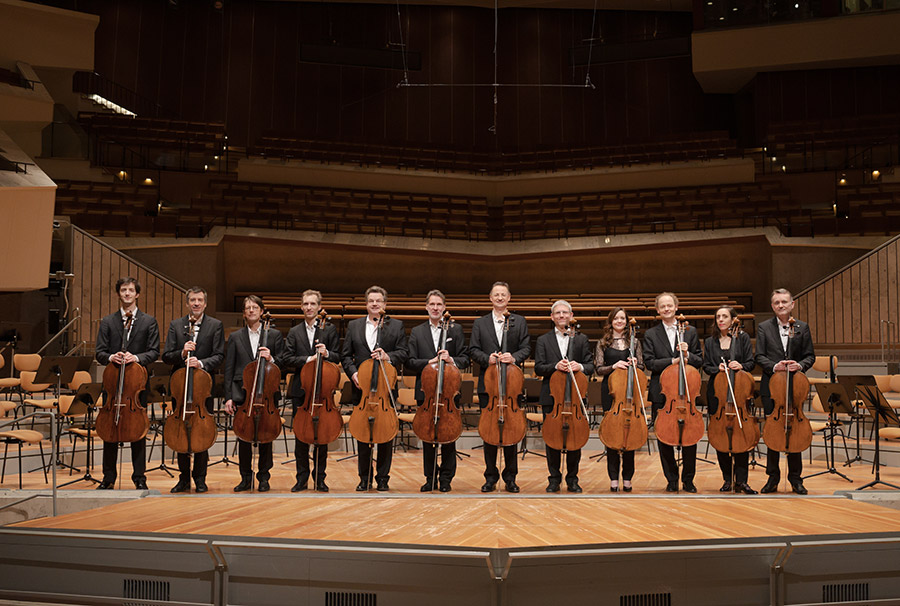 Os 12 Violoncelos da Filarmônica de Berlim (divulgação, Peter Adamik)