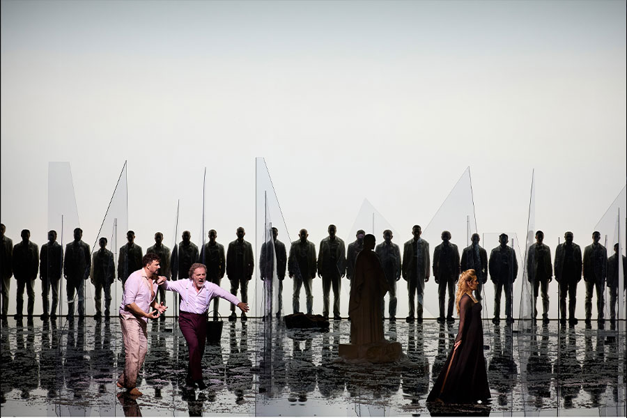 Cena do terceiro ato de Tannhäuser (divulgação, Erwin Prammer)