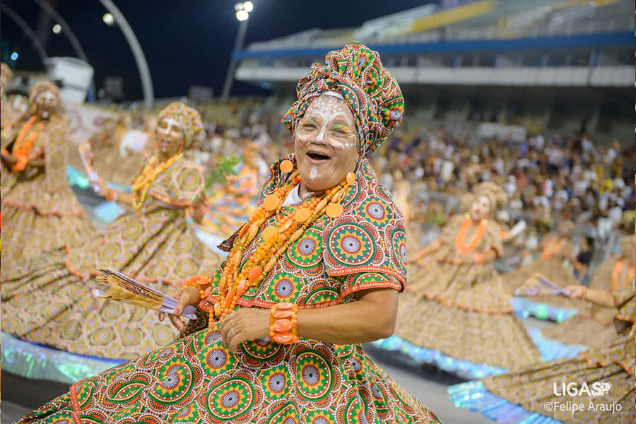 Ensaio técnico das Baianas da Mocidade Alegre (divulgação, Felipe Araújo)