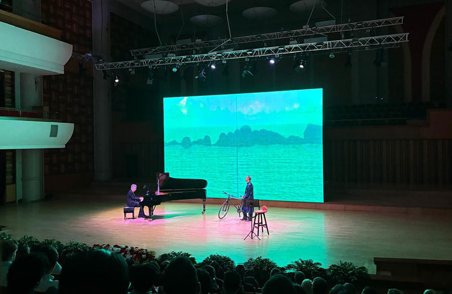 Espetáculo L’Invitation au Voyage em Hanoi, no Vietnã (divulgação)