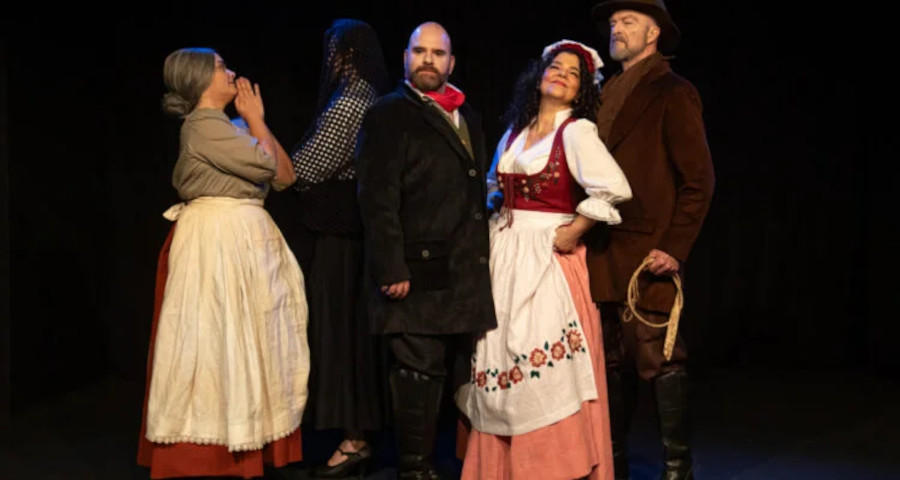 Elenco de 'Cavalleria rusticana' [Divulgação/Guto Muniz]