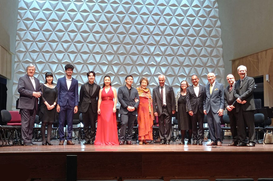 Vencedores e jurados da edição 2022 do Festival Internacional de Piano do Rio de Janeiro [Divulgação]