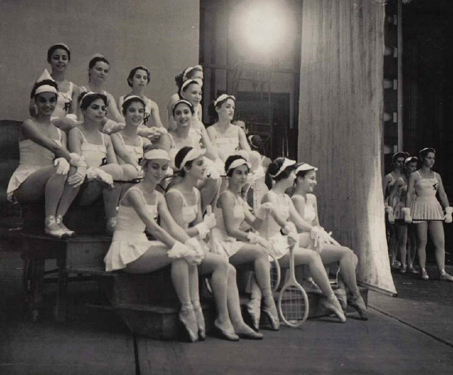 Bailarinas da década de 1960 na exposição (Re)conhecidos (divulgação, Cedoc, FTMRJ)