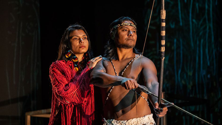 Cena da ópera ‘O Guarani’ (divulgação, Odara Áudiovisual)