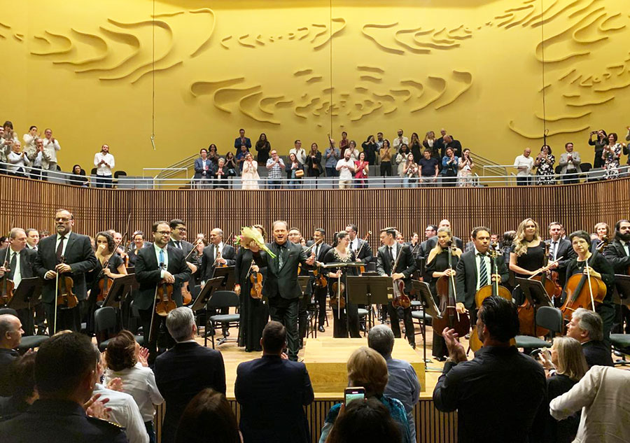 Concerto de inauguração do novo Teatro Cultura Artística [Revista CONCERTO