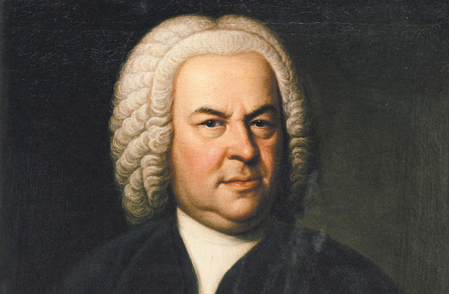 Johann Sebastian Bach (1685-175) (pintura de Elias Gottlob Haussmann, wikimedia commons)