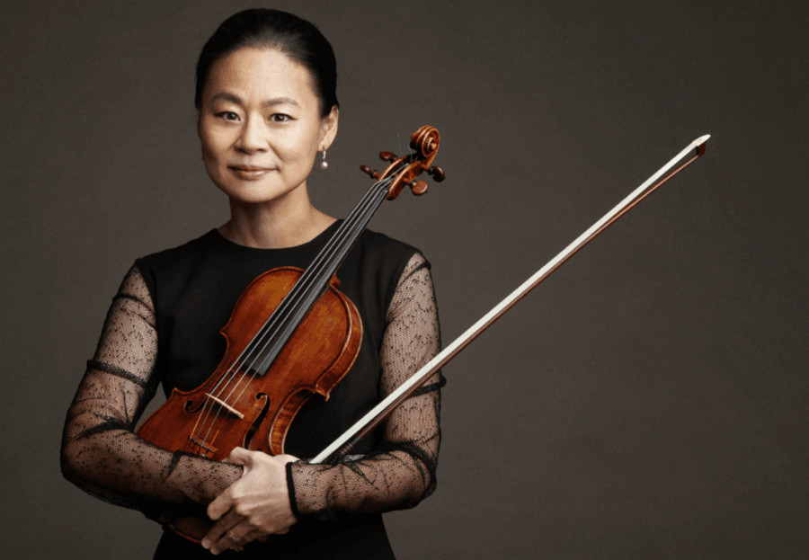 A violinista Midori faz recital no Teatro B32 [Divulgação]