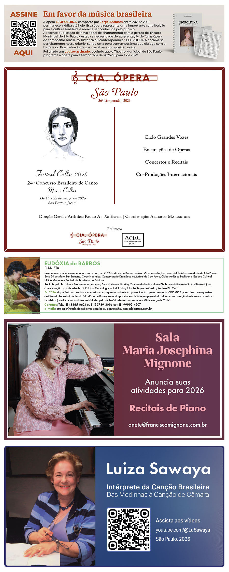 Vitrine Musical 2026