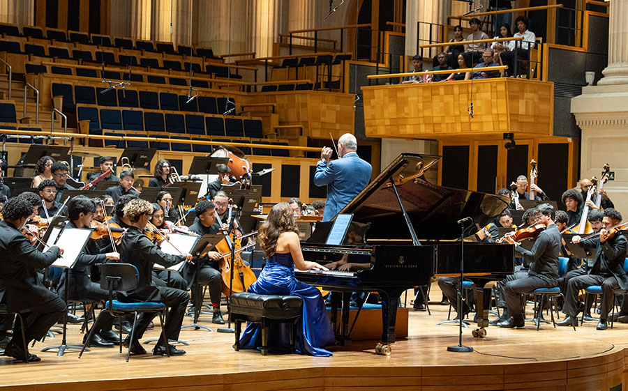 Lígia Moreno, Cláudio Cruz e a Orquestra Jovem do Estado se apresentam na Sala São Paulo (divulgação, Rob Borges)