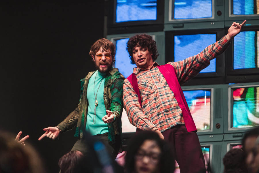 Cena da ópera 'Feliz ano velho', de Tim Rescala [Divulgação/Rapha Garcia]