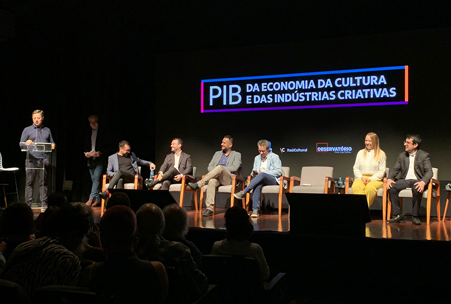 Lançamento do PIB da Economia da Cultura e das Indústrias Criativas, no Itaú Cultural (Revista CONCERTO)