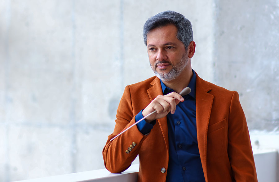 Rossini Parucci, diretor artístico e regente da OCN (divulgação, Vinícius Correia)