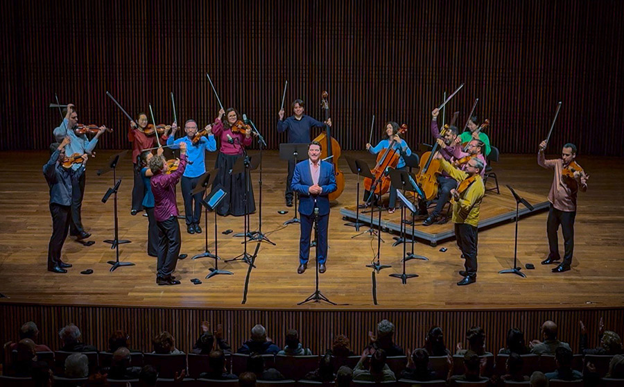 Apresentação da São Paulo Chamber Soloists com o barítono Paulo Szot no Teatro Cultura Artística [Divulgação]