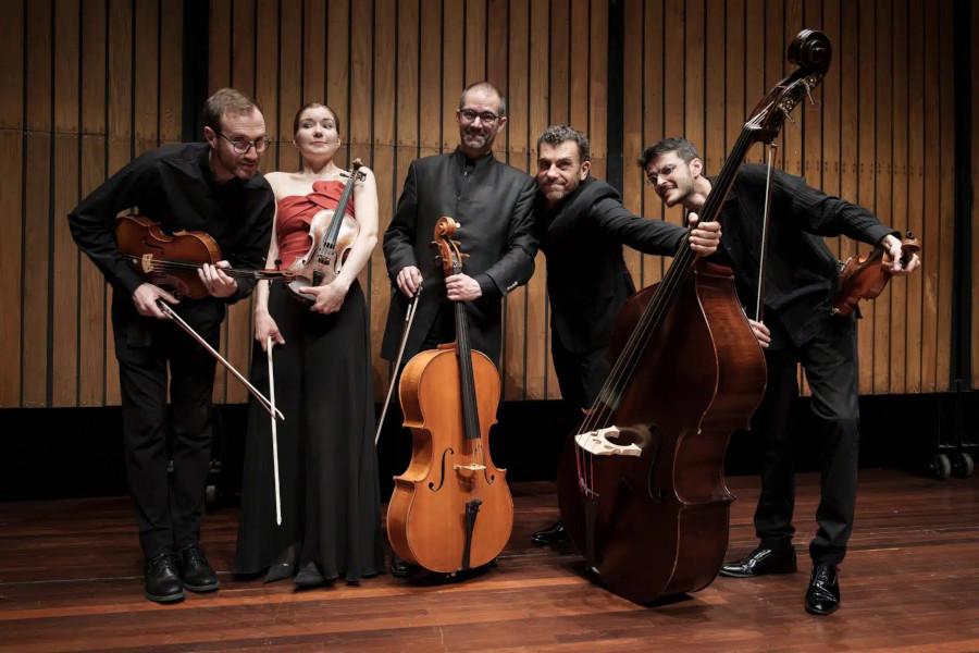 Os músicos da Wiener Kammersymphonie [Divulgação/Marcela Gomez]