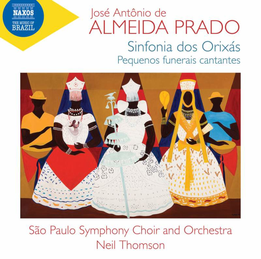 Capa do CD com obras de Almeida Prado para o selo Naxos