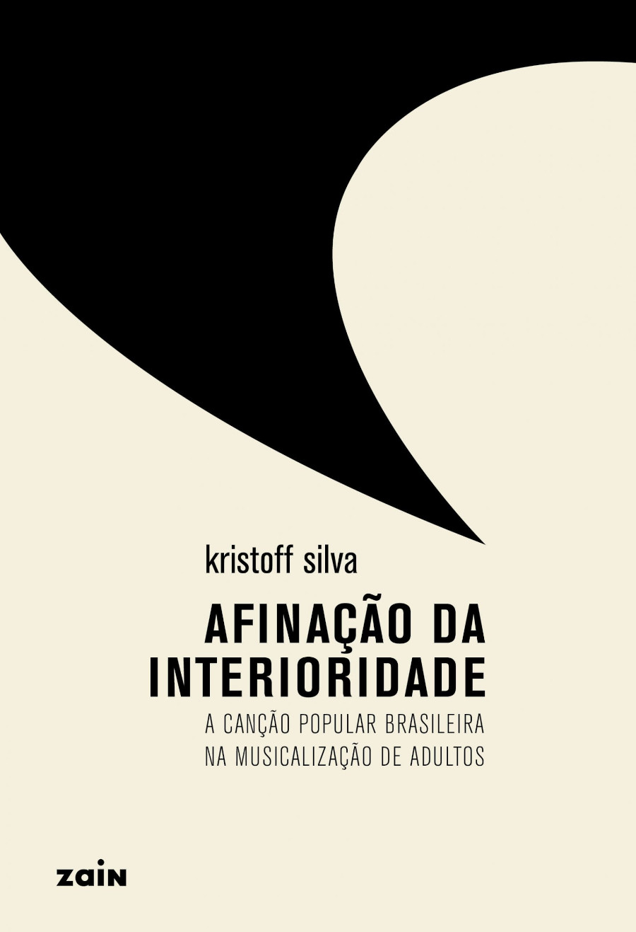 Capa do livro Afinação da Interioridade (Editora Zain)