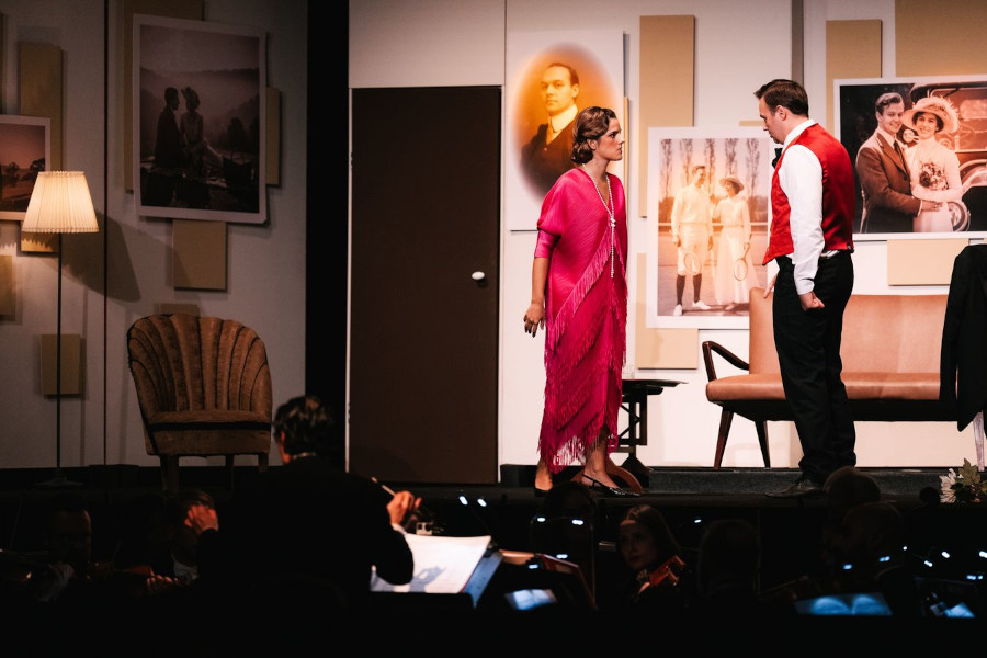 Cena da ópera 'Il segreto di Susanna' [Divulgação/Nuno Conceição/Festival de Ópera de Óbidos]