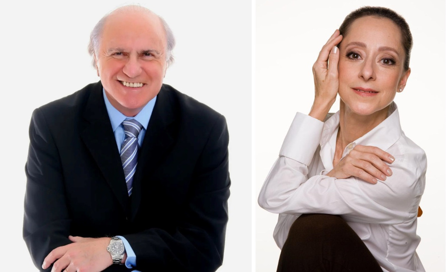 Isaac Karabtchevsky e Ana Botafogo [Divulgação]