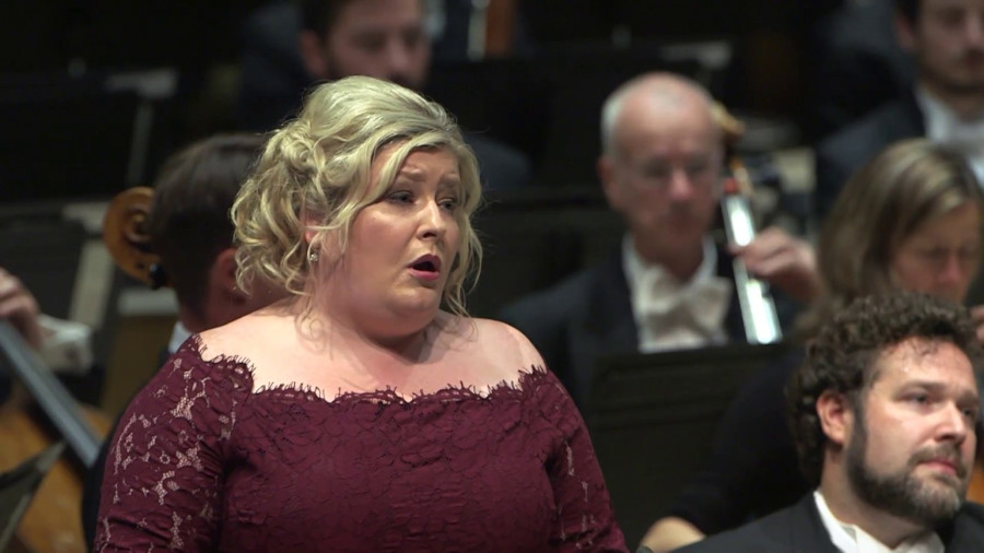 A mezzo soprano Karen Cargill interpreta Judith [Divulgação/AskonasHolt]