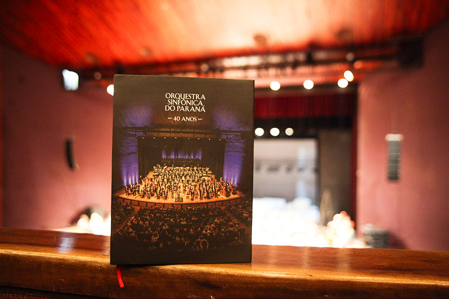 Livro “Orquestra Sinfônica do Paraná – 40 anos” (divulgação, Sil Mataca)
