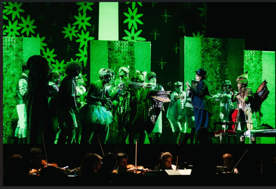 Cena de 'O menino e os sortilégios' [Divulgação/Festival de Ópera de Óbidos/Nuno Conceição]