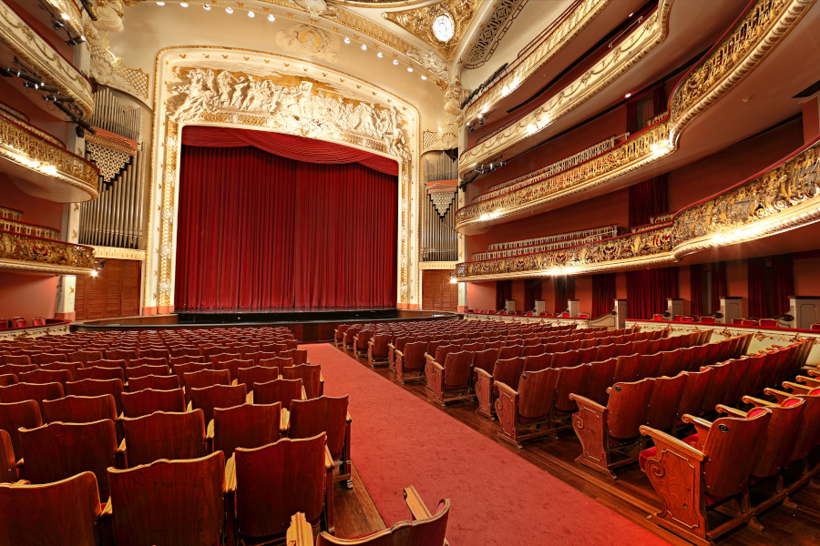 Sala de espetáculos do Theatro Municipal de São Paulo [Divulgação]