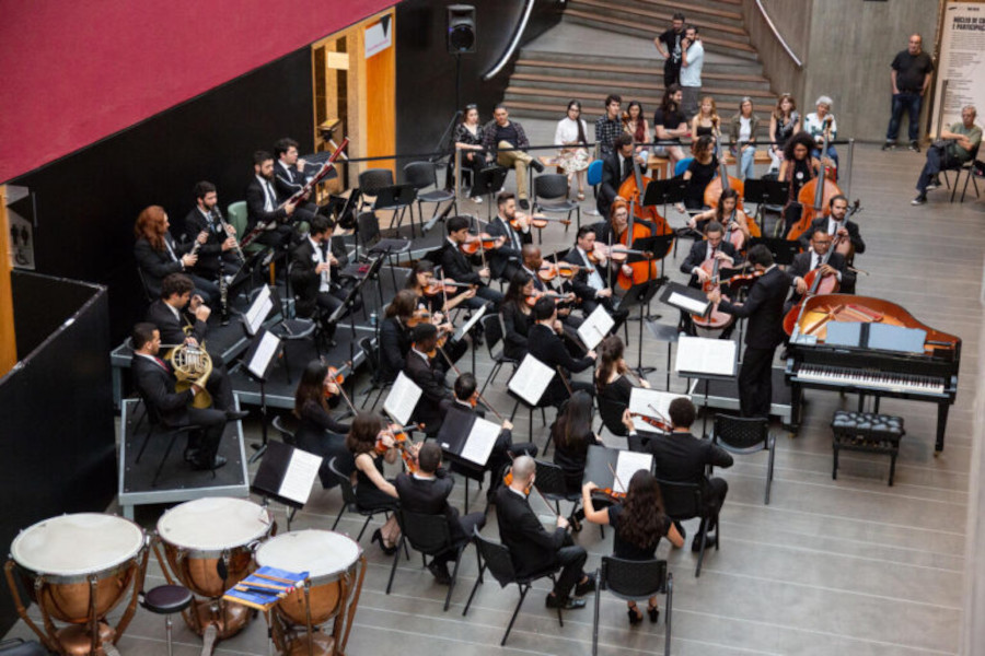 A Ocam durante concerto no Instituto Tomie Ohtake [Divulgação]