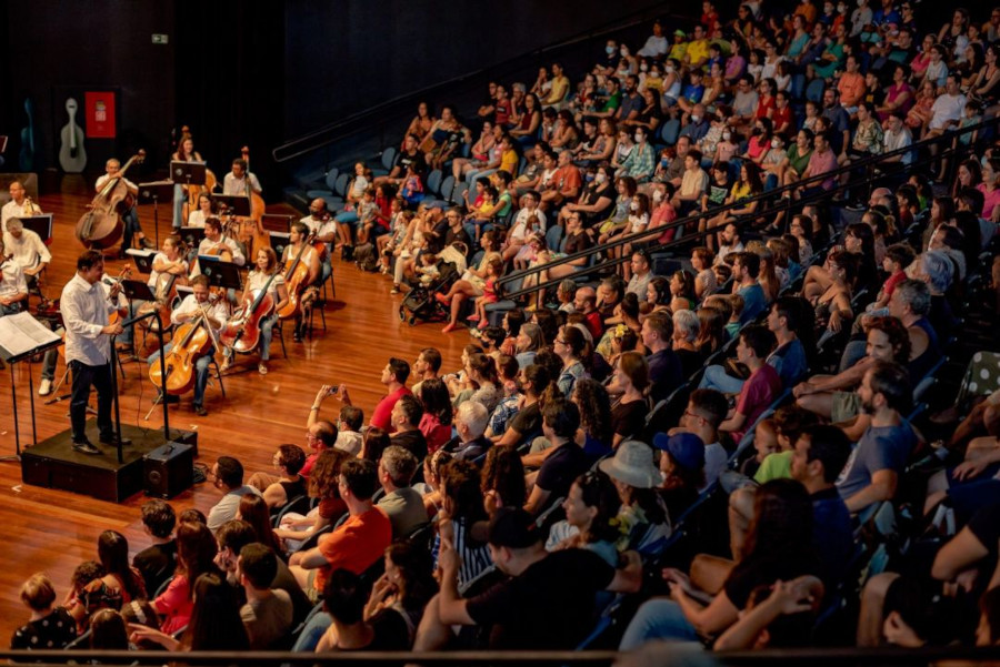 Claudio Cohen e a Orquestra Sinfônica do Teatro Nacional Claudio Santoro [Divulgação]