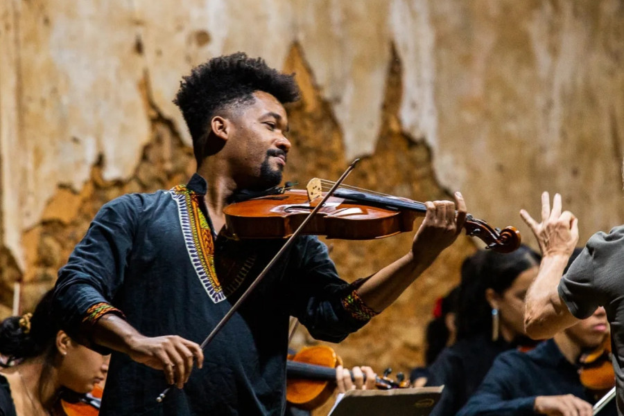 Iberê Carvalho, violista e diretor do Ubuntu Ensemble [Divulgação]