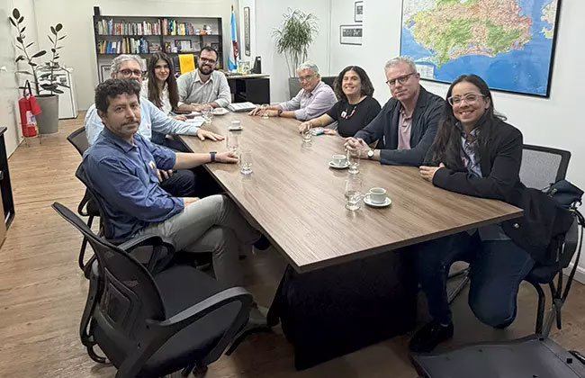 Reunião do Secretário de Cultura com representantes de orquestras do Rio de Janeiro (divulgação)