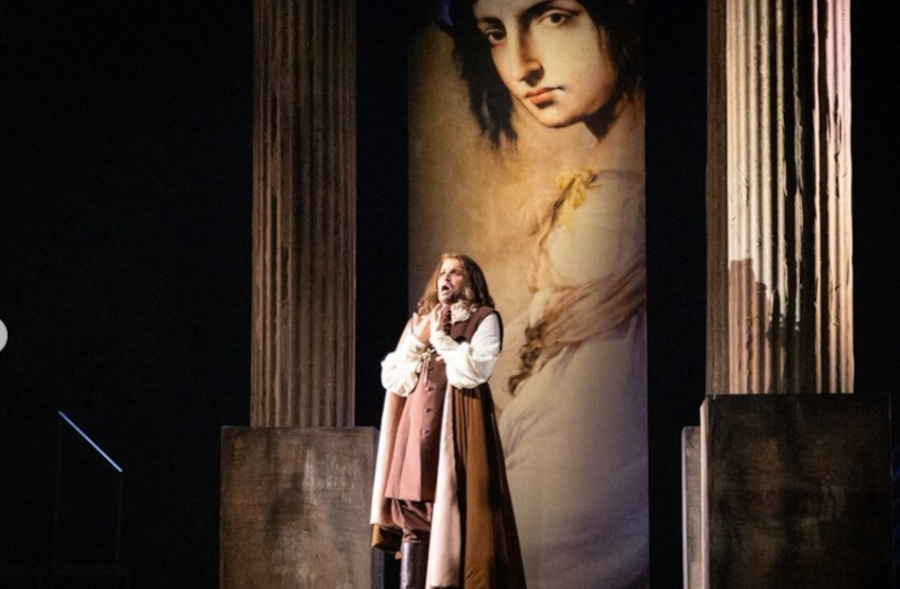 Enrique Bravo em cena de 'Salvator Rosa' [Divulgação/Daniel Ebendinger]