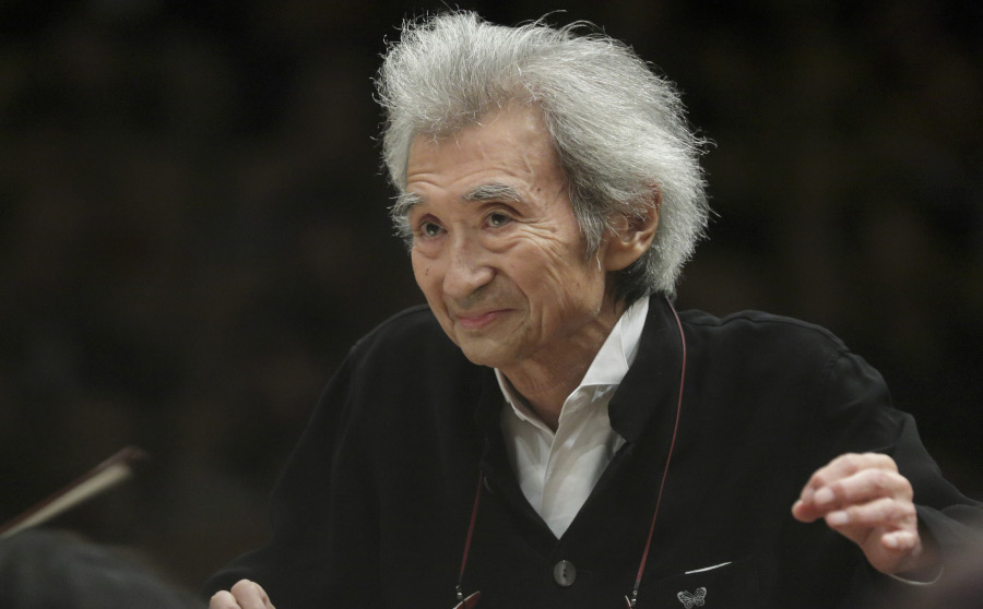 O maestro Seiji Ozawa [Divulgação/Decca]