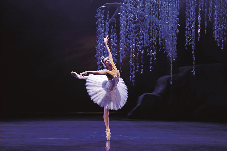 Thamiris Prata em “O Lago dos Cisnes”, de Mario Galizzi. São Paulo Companhia de Dança (divulgação, Silvia Machado)