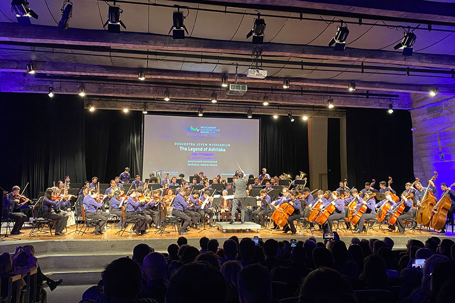 Apresentação da Orquestra Jovem Musicarium no Masp (Revista CONCERTO)