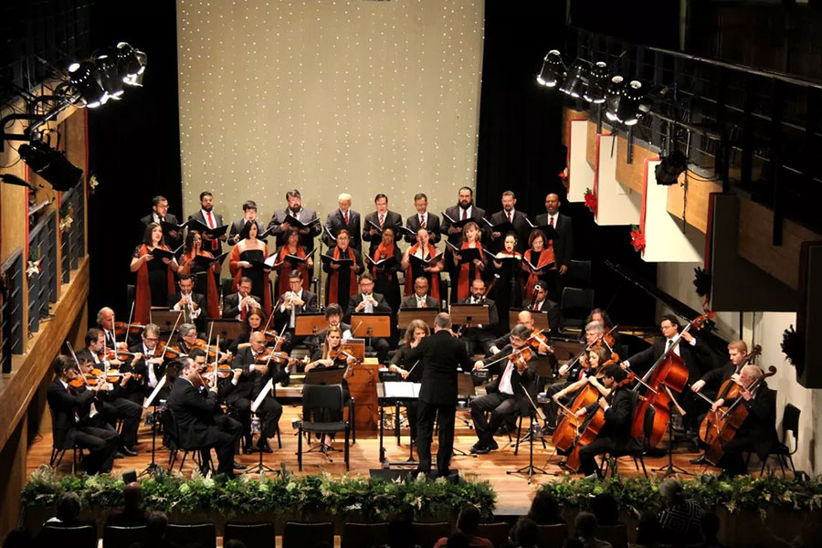 Camerata Antiqua de Curitiba em concerto na Capela Santa Maria (divulgação)