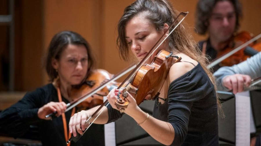 A violinista Nicola Benedetti [Divulgação]