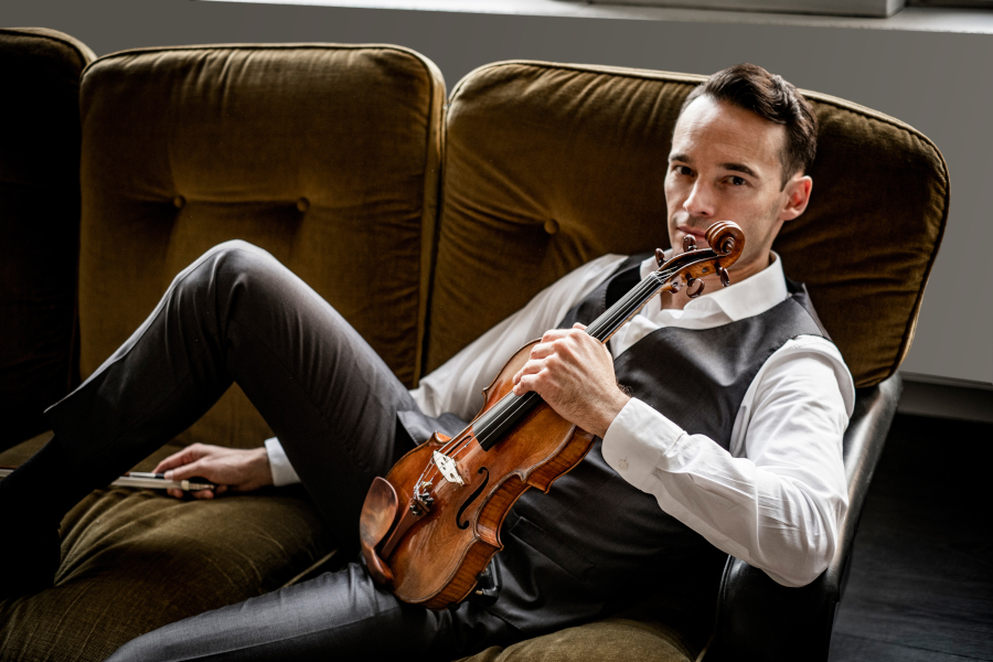 O violinista Linus Roth [Divulgação]