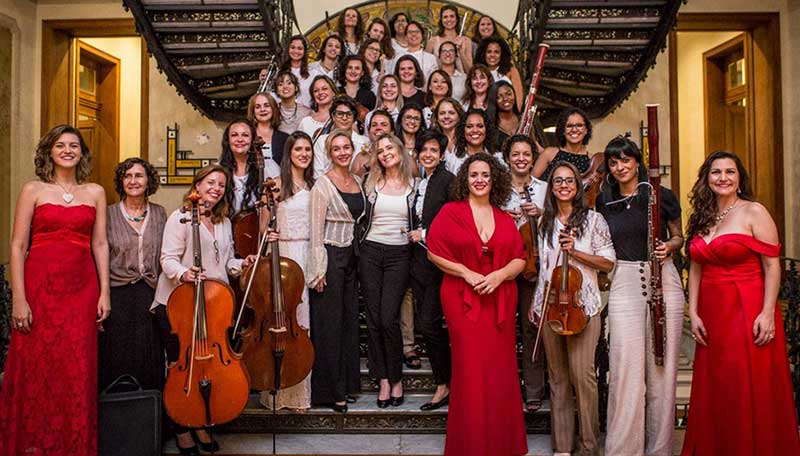 Orquestra Sinfônica de Mulheres do Rio de Janeiro [Divulgação]