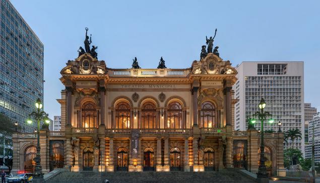 Revista Concerto Fachada do Theatro Municipal de São Paulo [Divulgação]
